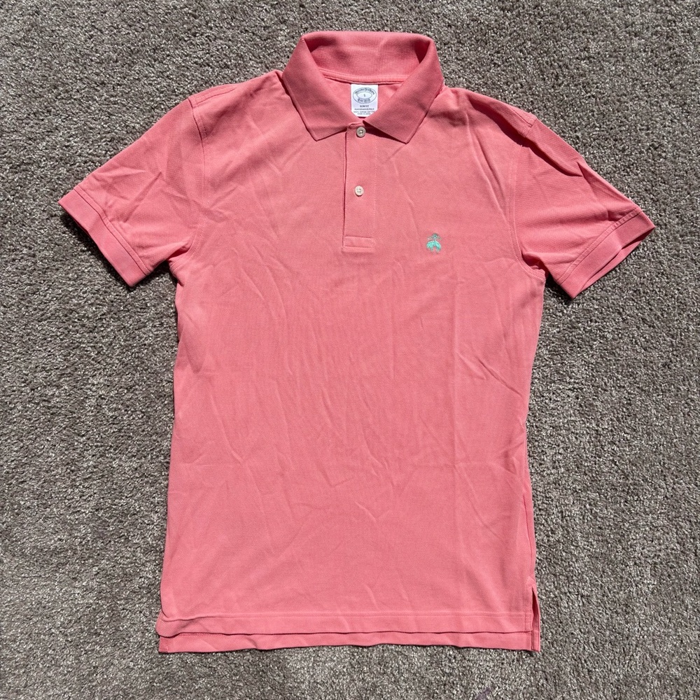 Brooks Brothers Coral Polo Shirt